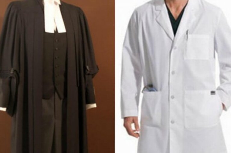Why do doctors wear white and lawyers black?