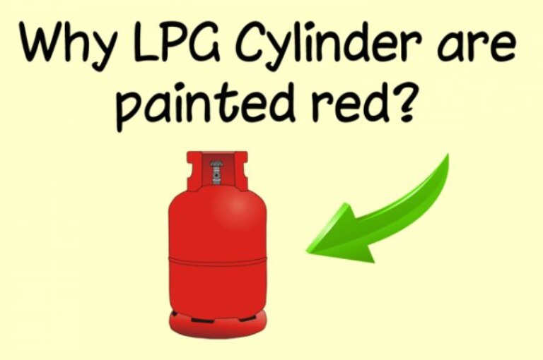 Why LPG Cylinders are painted red?
